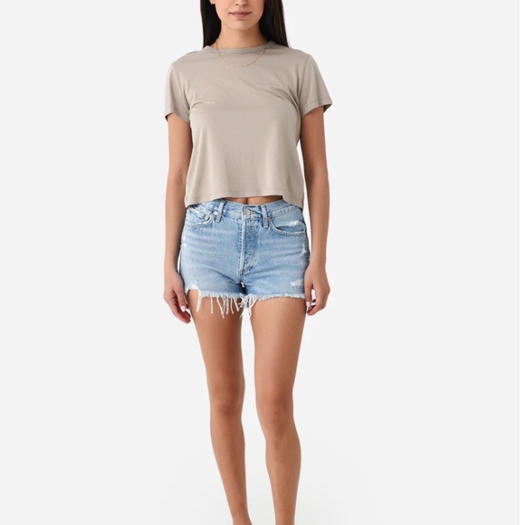 AGOLDE Women's Parker Cut Off Short 27 - Picture 2 of 9